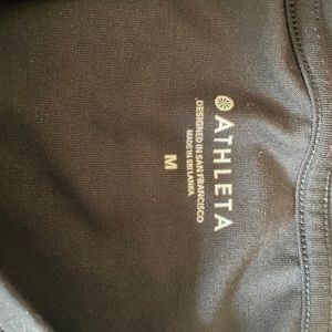 Black Cropped Athleta Top